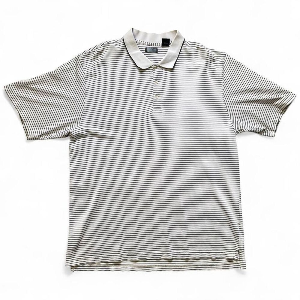 Izod Men's Golf 3 Button Short Sleeve Pima Cotton Polo